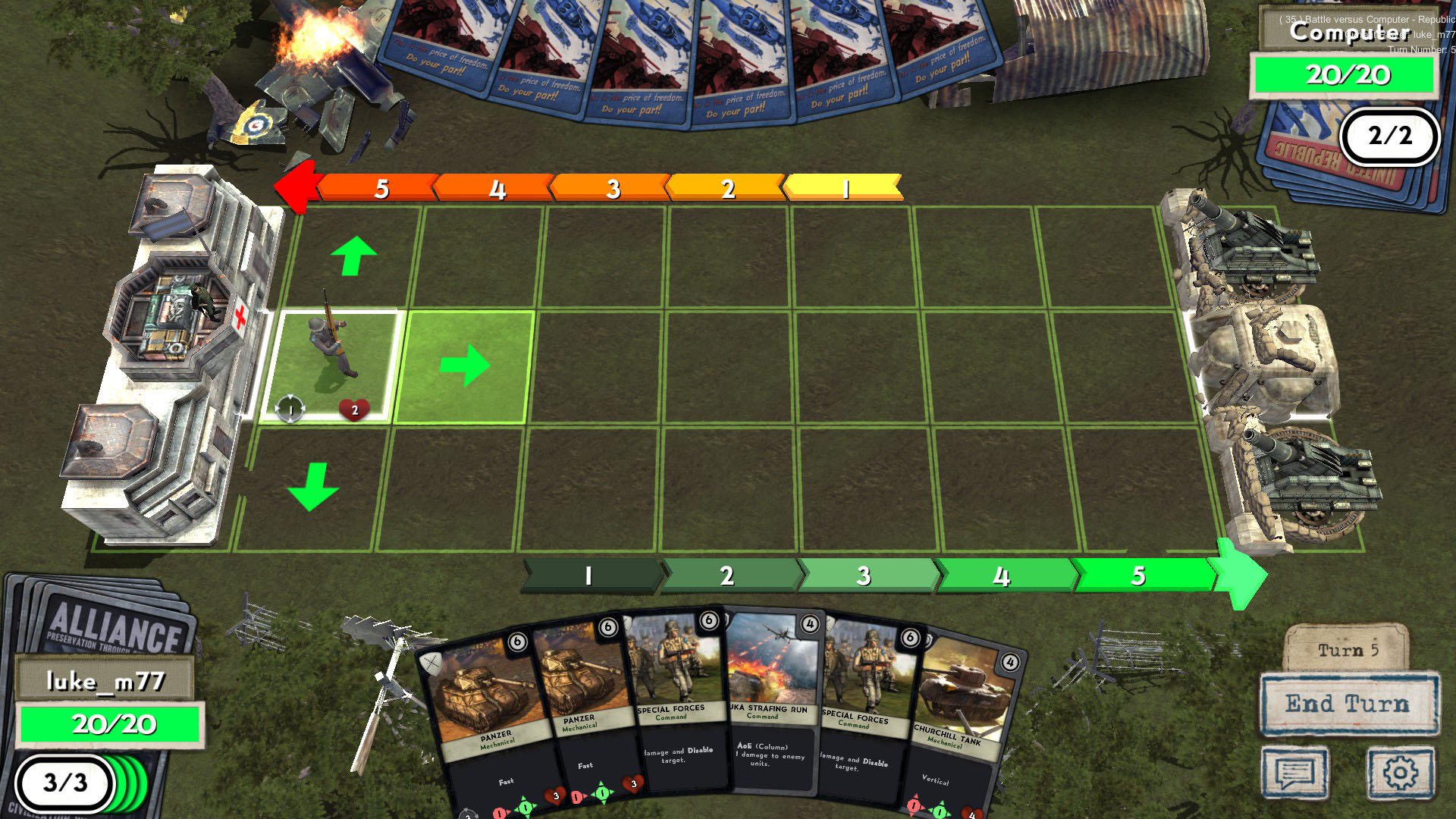 Скриншот из игры March of War: Face Off - 6