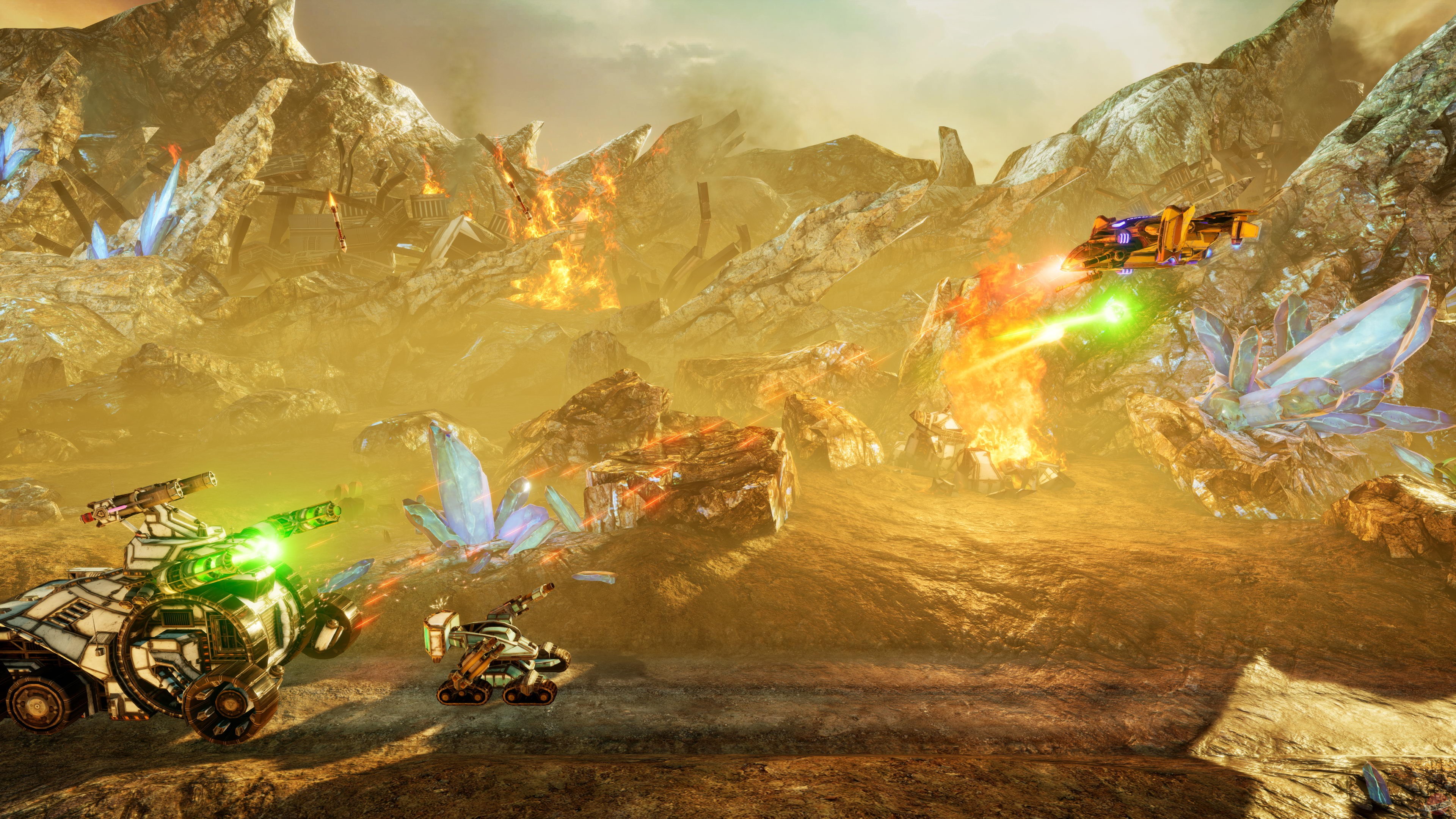 Скриншот из игры Red Siren: Space Defense - 2