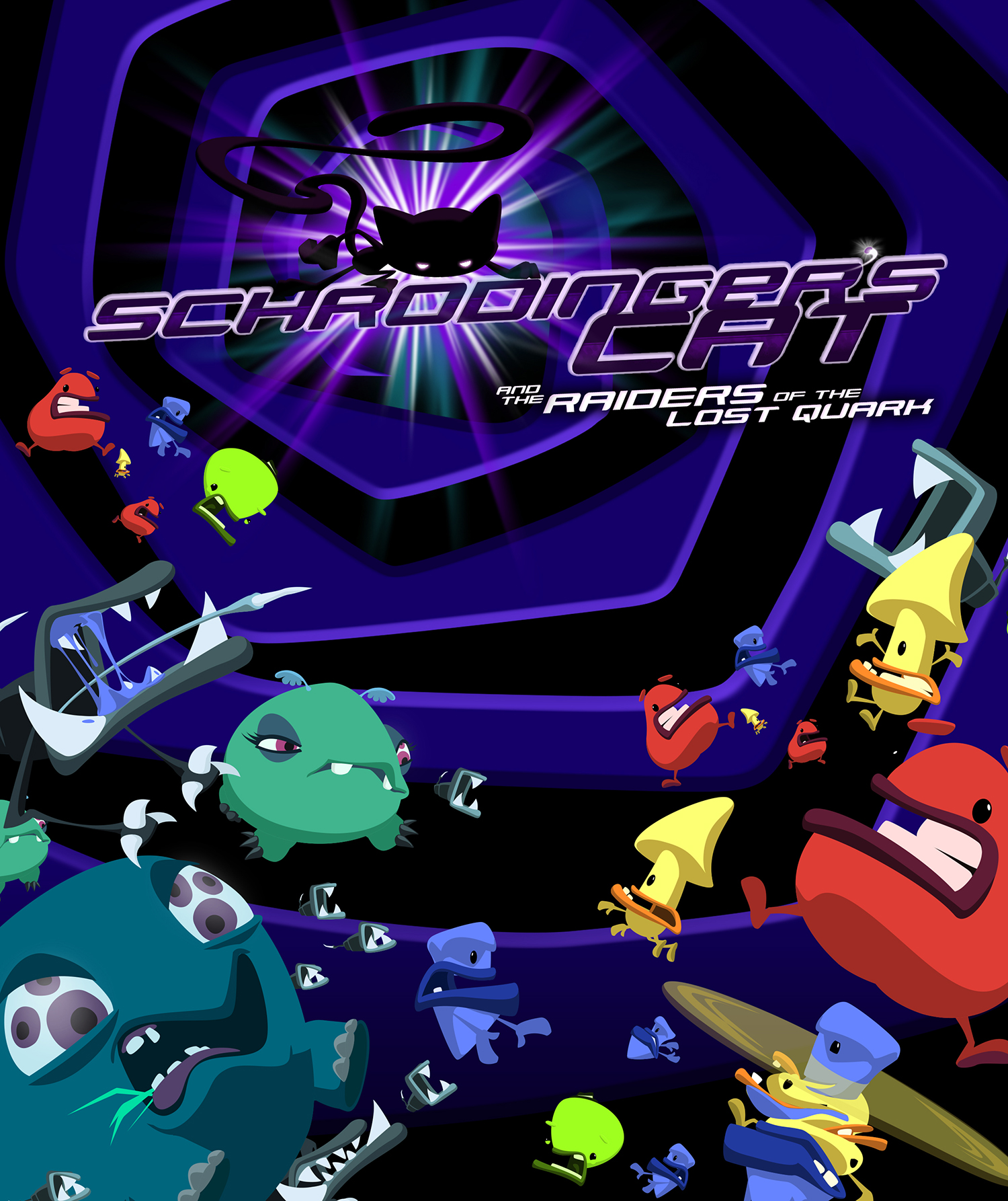 Обложка игры Schrodinger’s Cat and the Raiders of the Lost Quark