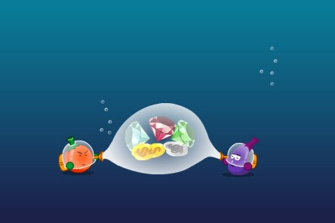 Скриншот из игры Orange Boy Bubble - 1