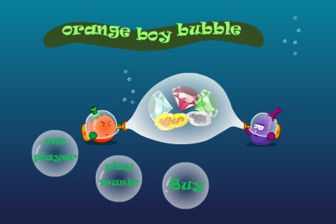 Скриншот из игры Orange Boy Bubble - 5
