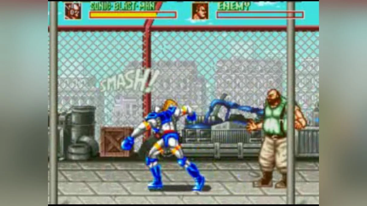 Скриншот из игры Sonic Blast Man - 9