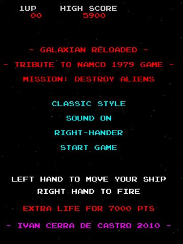 Скриншот из игры Galaxia Reloaded - 2