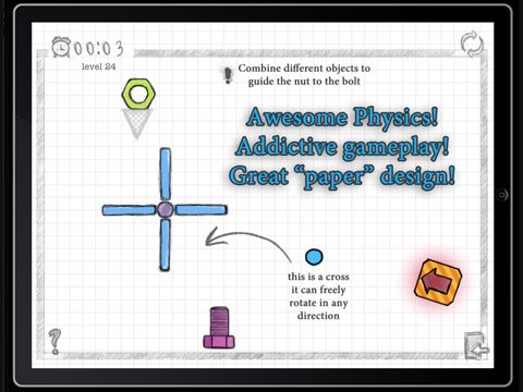 Скриншот из игры Screw the Nut Physics Puzzler - 3