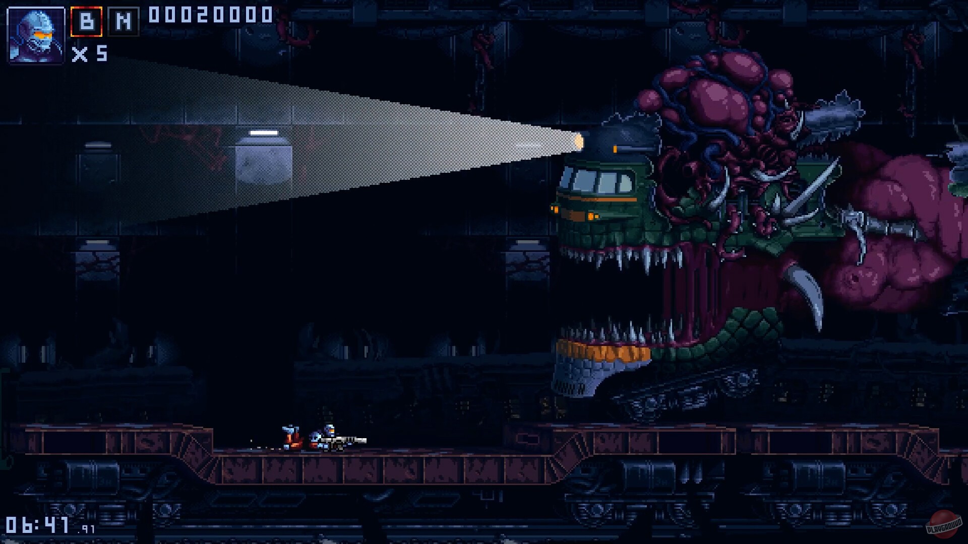 Скриншот из игры Iron Meat - 2