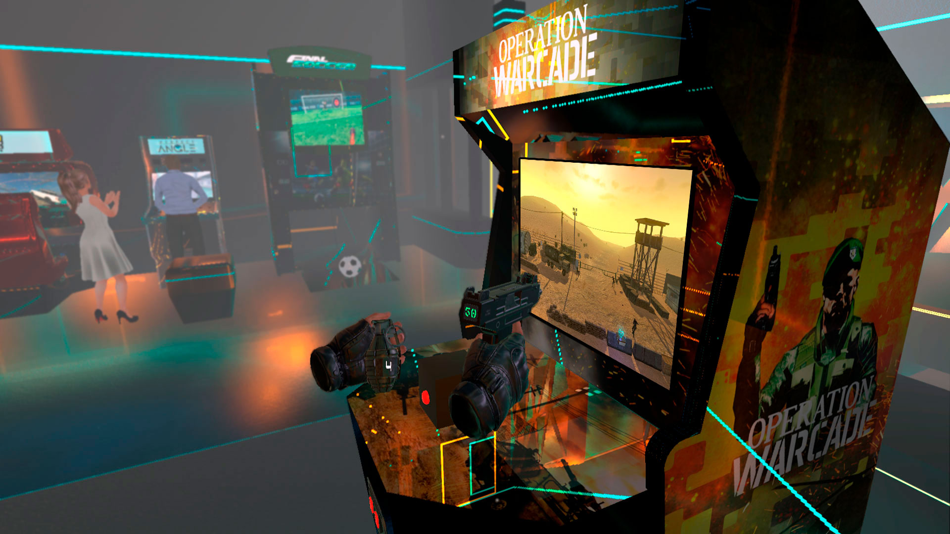 Скриншот из игры Operation Warcade VR - 27