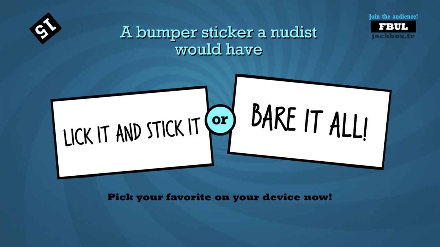 Скриншот из игры The Jackbox Party Pack 3 - 73