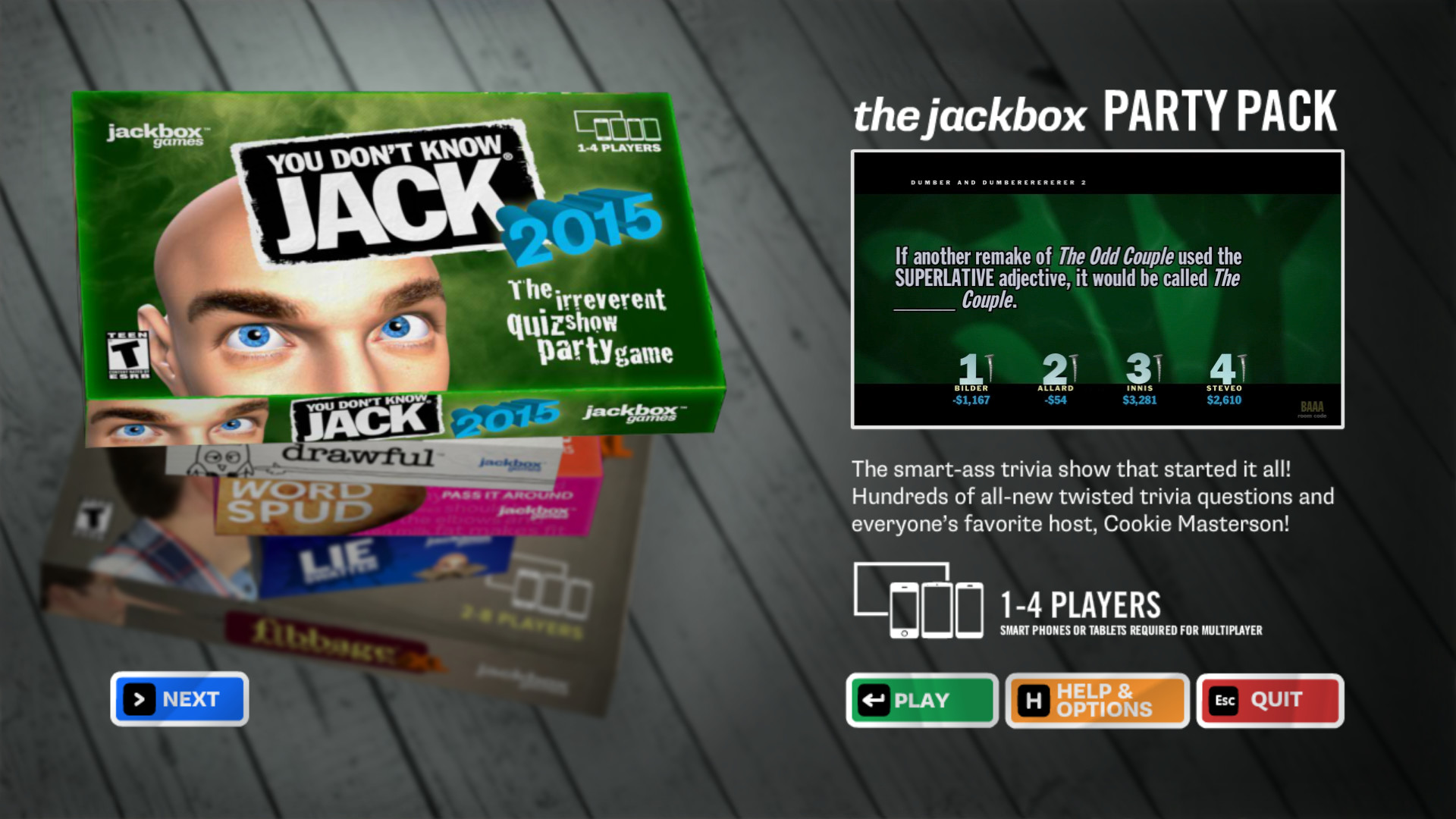 Скриншот из игры The Jackbox Party Pack 3 - 8