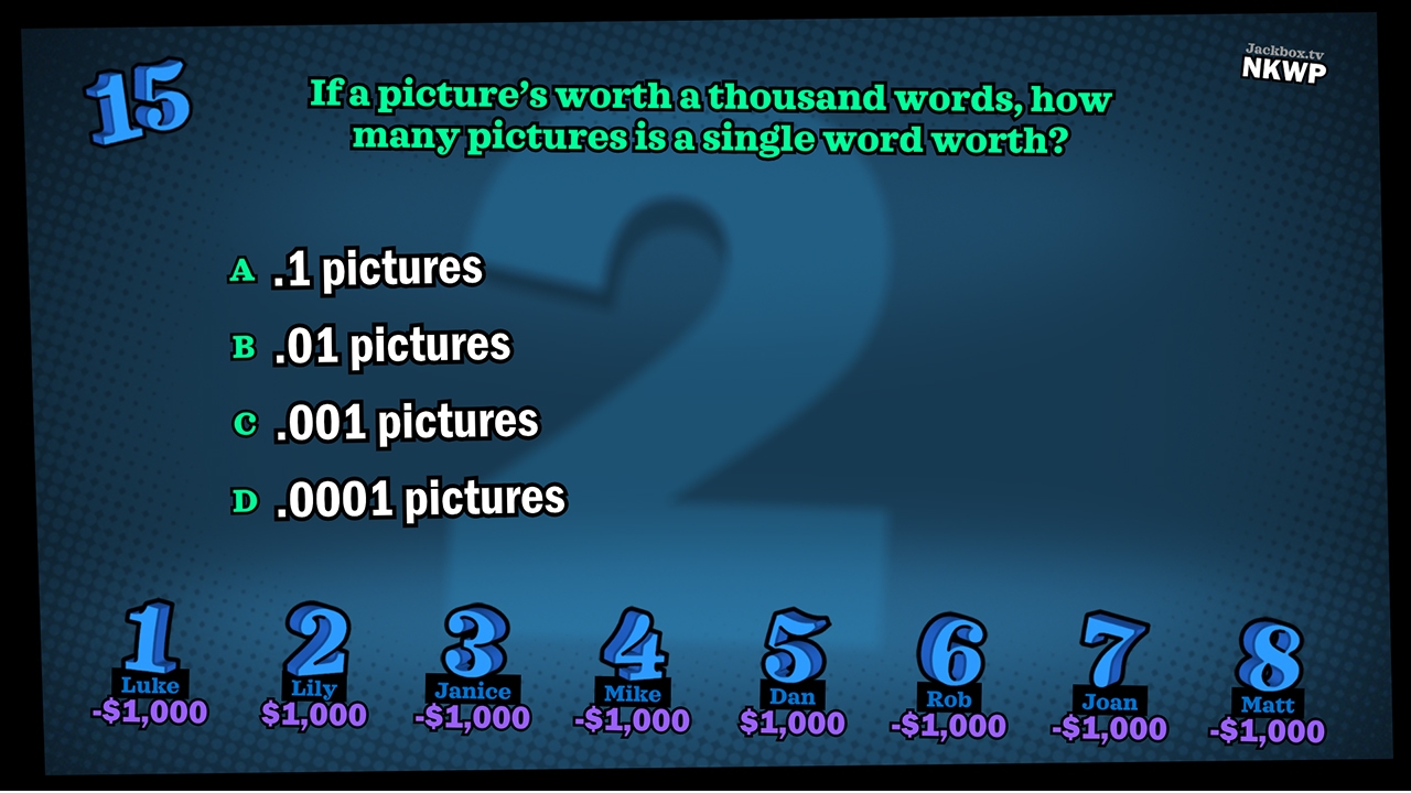 Скриншот из игры The Jackbox Party Pack 5 - 46