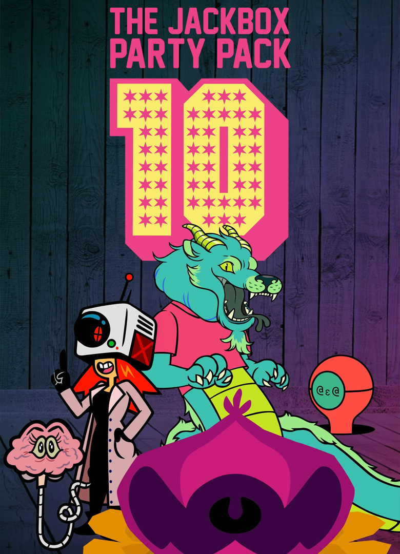 Обложка игры The Jackbox Party Pack 10
