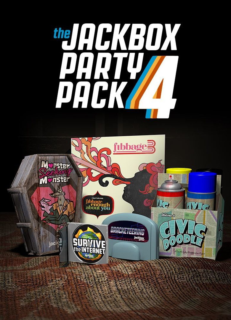 Обложка игры The Jackbox Party Pack 4