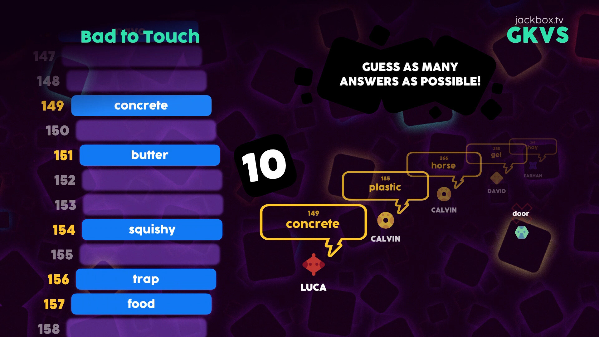 Скриншот из игры The Jackbox Survey Scramble - 12