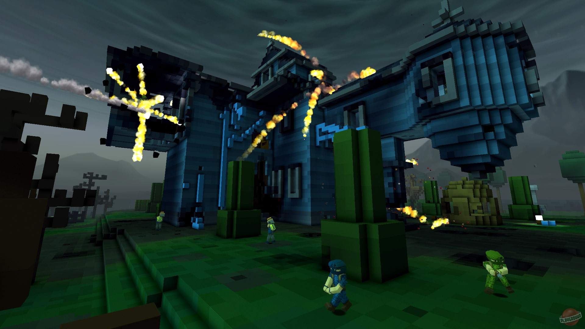 Скриншот из игры Ace of Spades: Battle Builder - 3