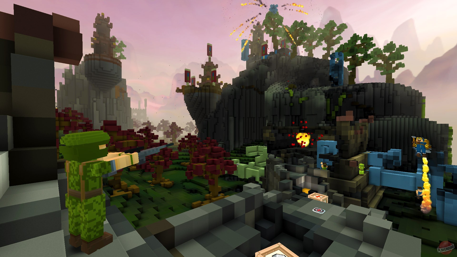 Скриншот из игры Ace of Spades: Battle Builder - 7