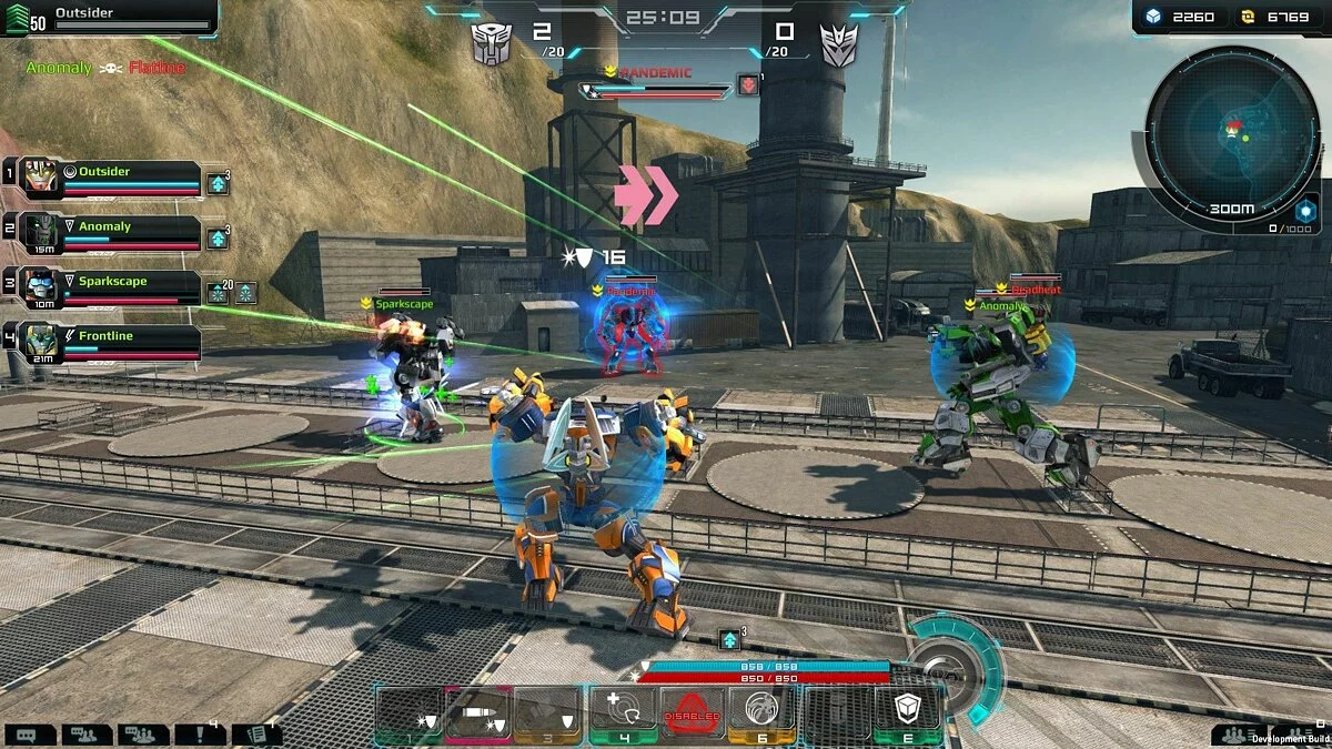 Скриншот из игры Transformers Universe - 16