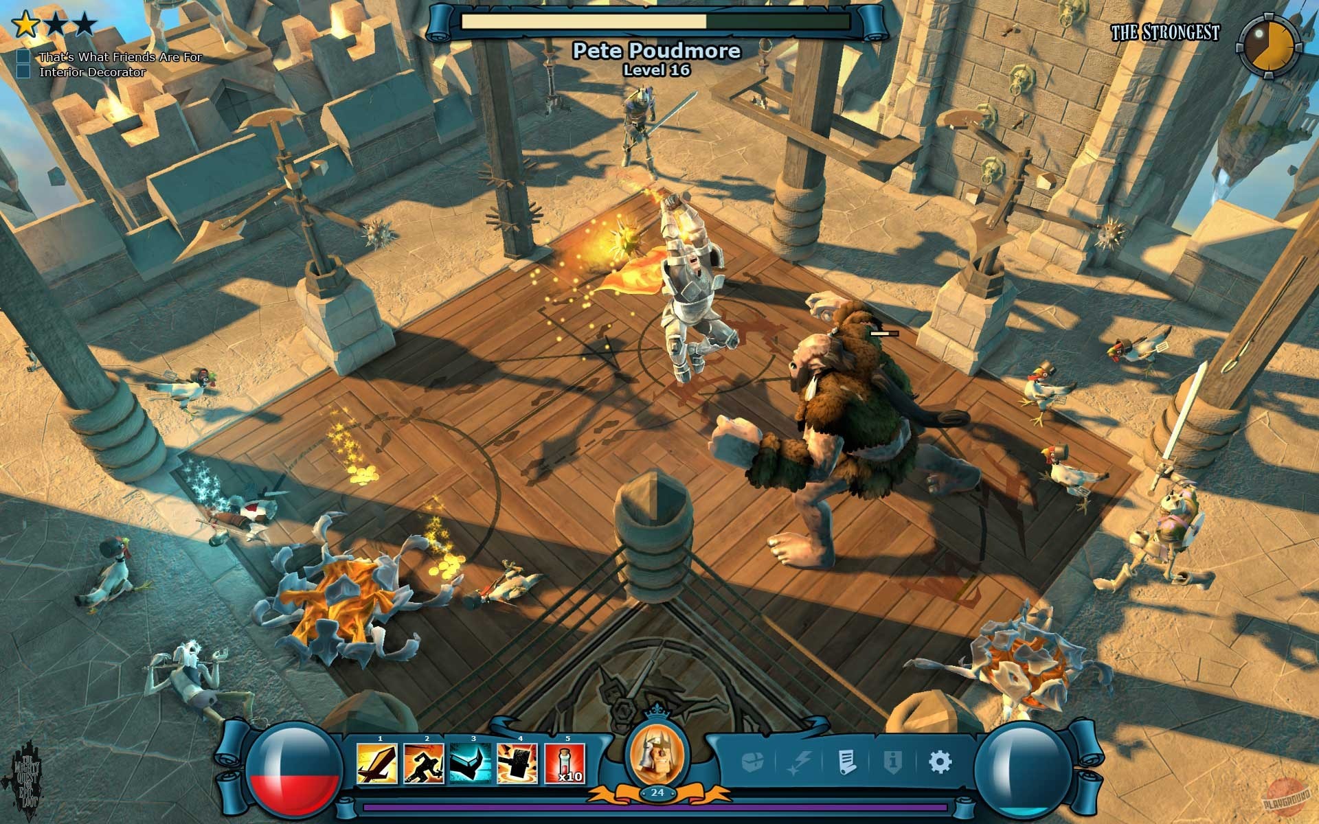 Скриншот из игры Chronicle: RuneScape Legends - 25