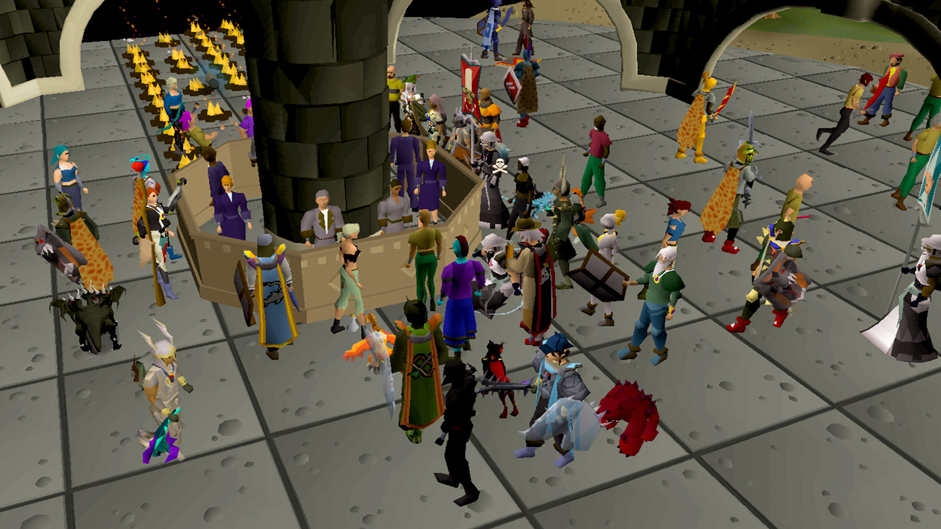 Скриншот из игры Old School RuneScape - 4
