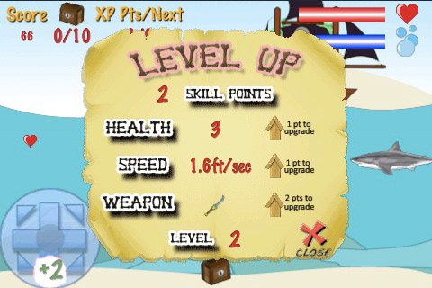 Скриншот из игры Scurvy Diver - 1