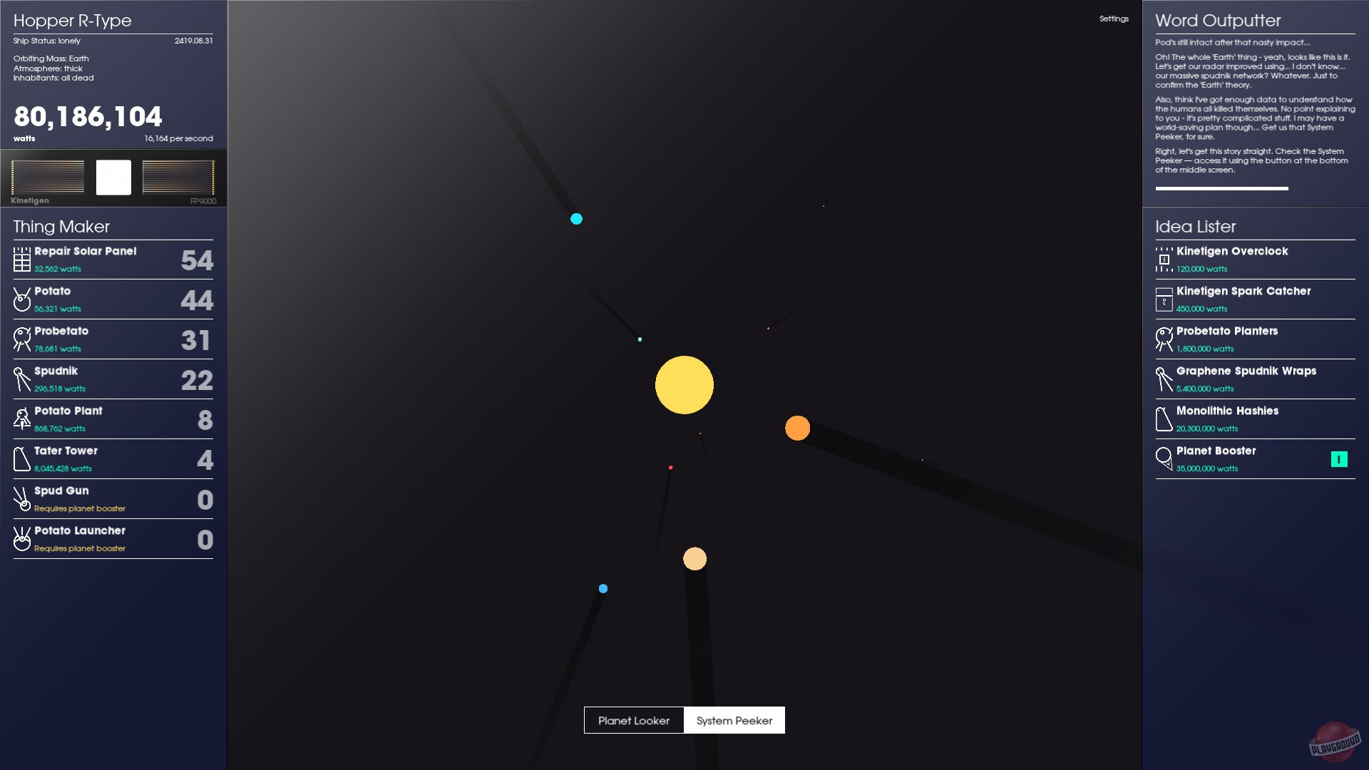 Скриншот из игры SPACEPLAN - 19