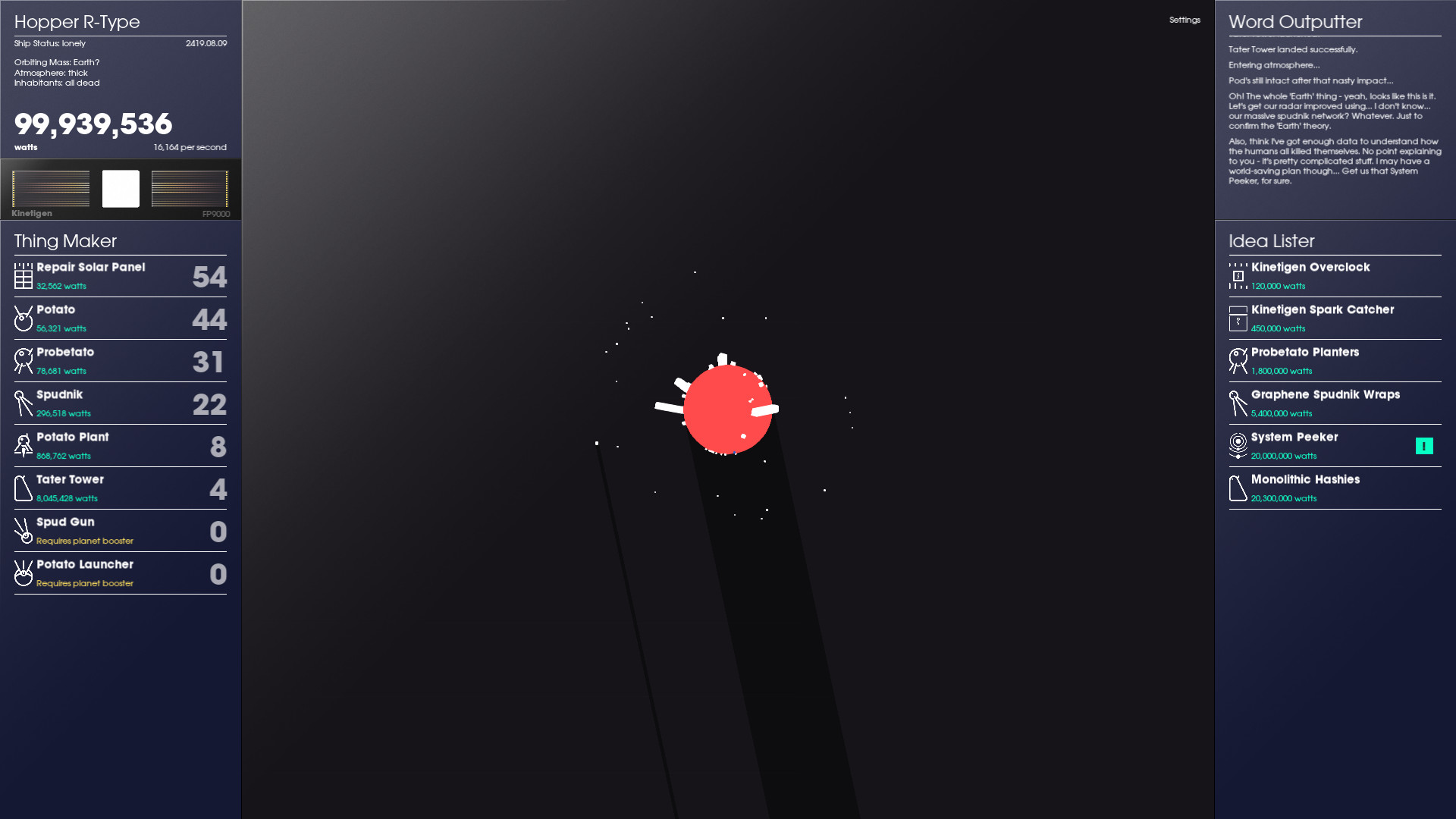 Скриншот из игры SPACEPLAN - 26