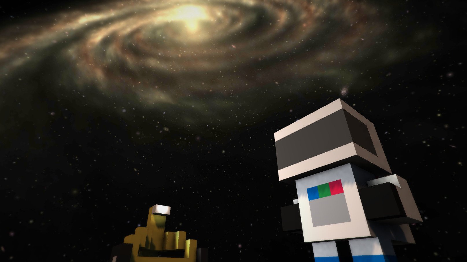 Скриншот из игры Voxelaxy - 3