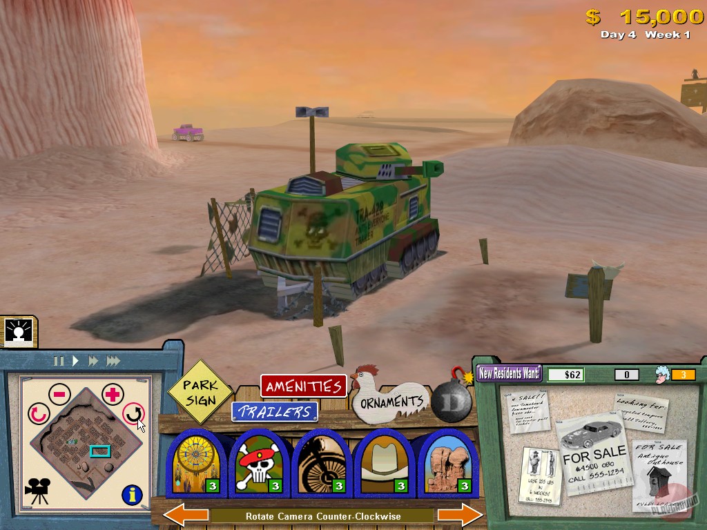 Скриншот из игры Trailer Park Tycoon - 11