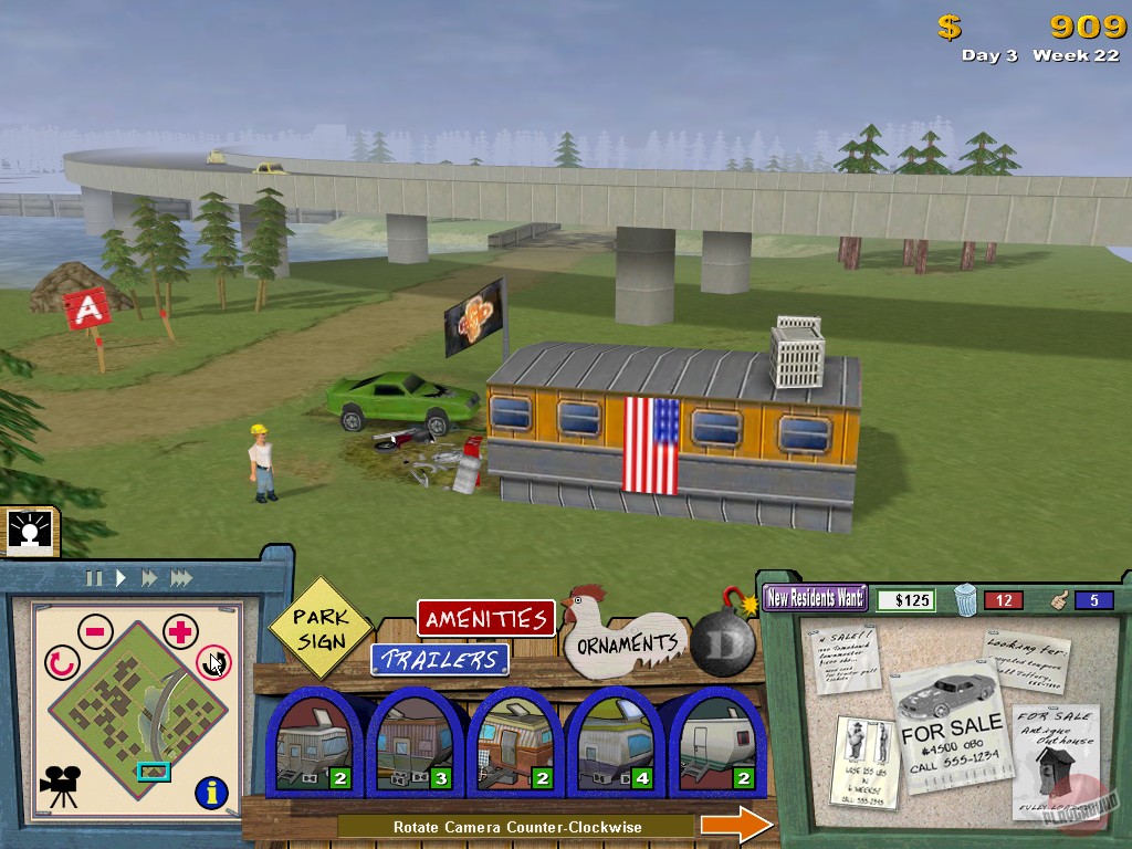 Скриншот из игры Trailer Park Tycoon - 9