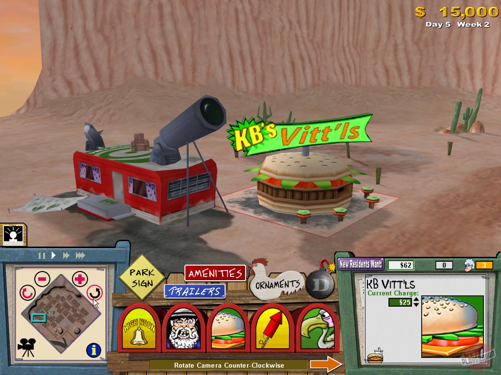 Скриншот из игры Trailer Park Tycoon - 7