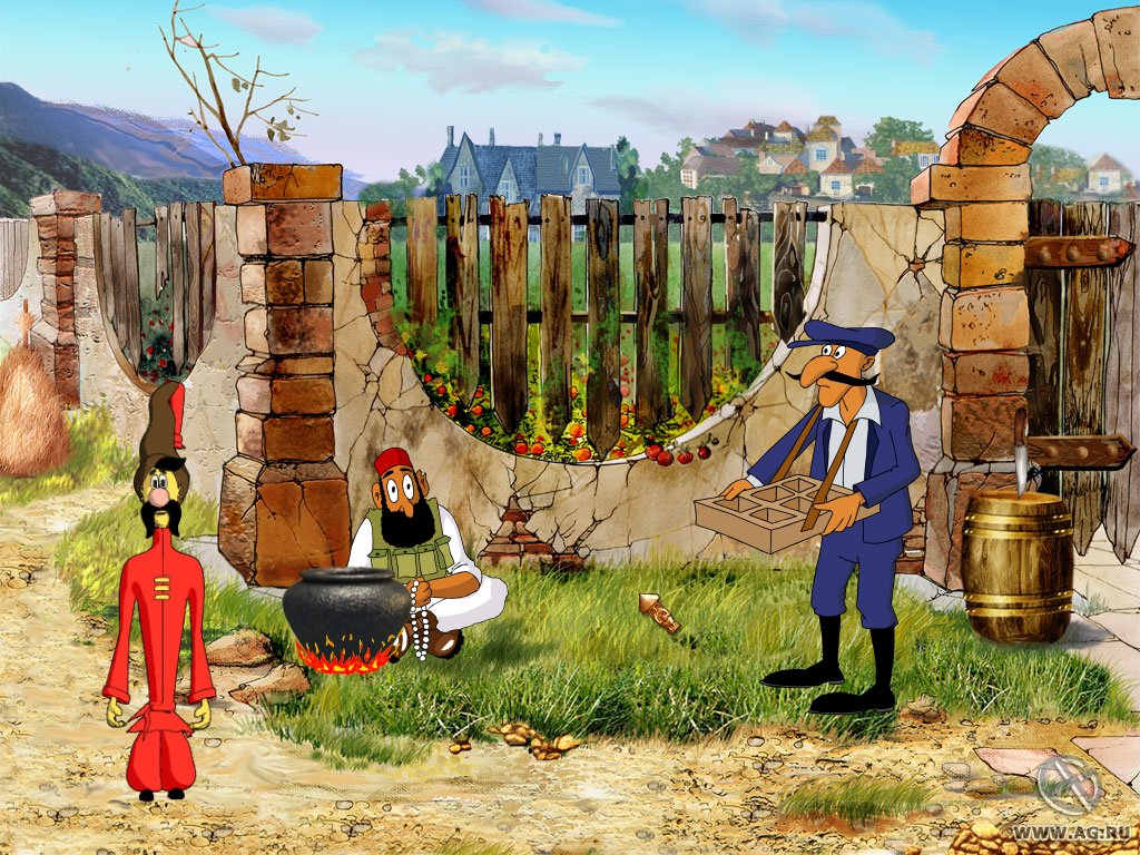 Скриншот из игры Как казаки Мону Лизу искали - 11