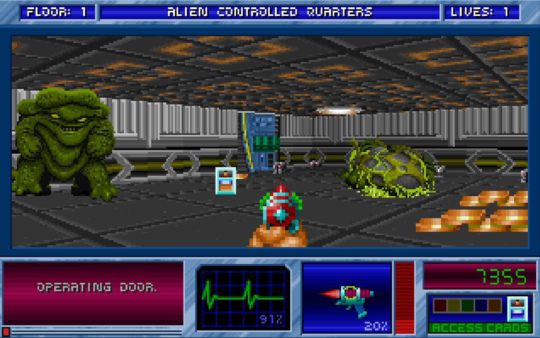 Скриншот из игры Blake Stone: Aliens of Gold - 43