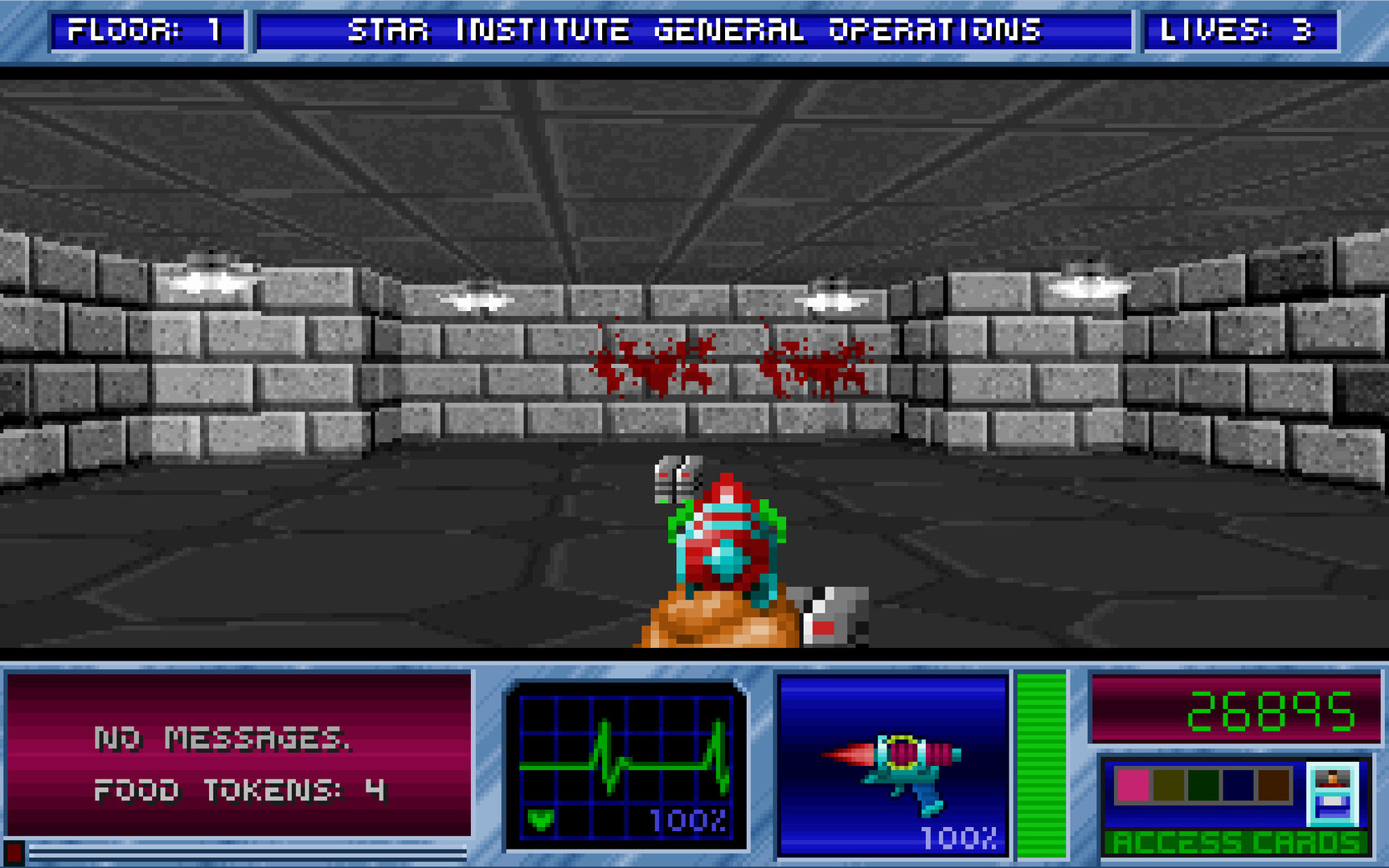 Скриншот из игры Blake Stone: Aliens of Gold - 21