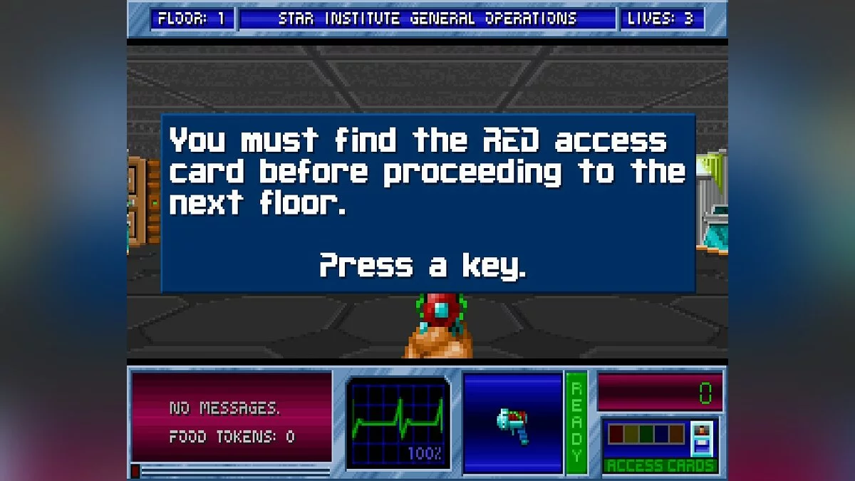 Скриншот из игры Blake Stone: Aliens of Gold - 20