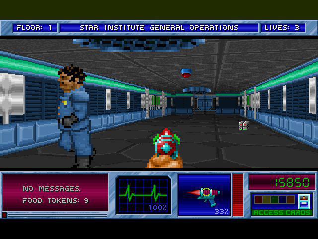 Скриншот из игры Blake Stone: Aliens of Gold - 9