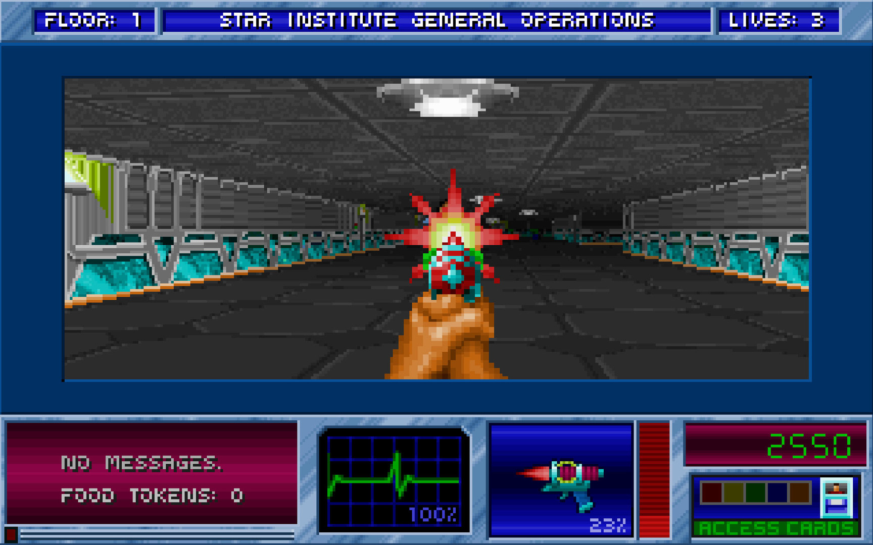 Скриншот из игры Blake Stone: Aliens of Gold - 45