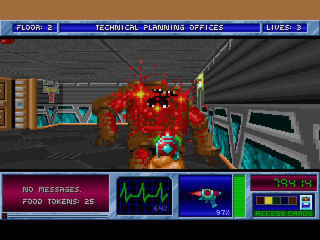 Скриншот из игры Blake Stone: Aliens of Gold - 40