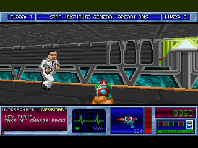 Скриншот из игры Blake Stone: Aliens of Gold - 39