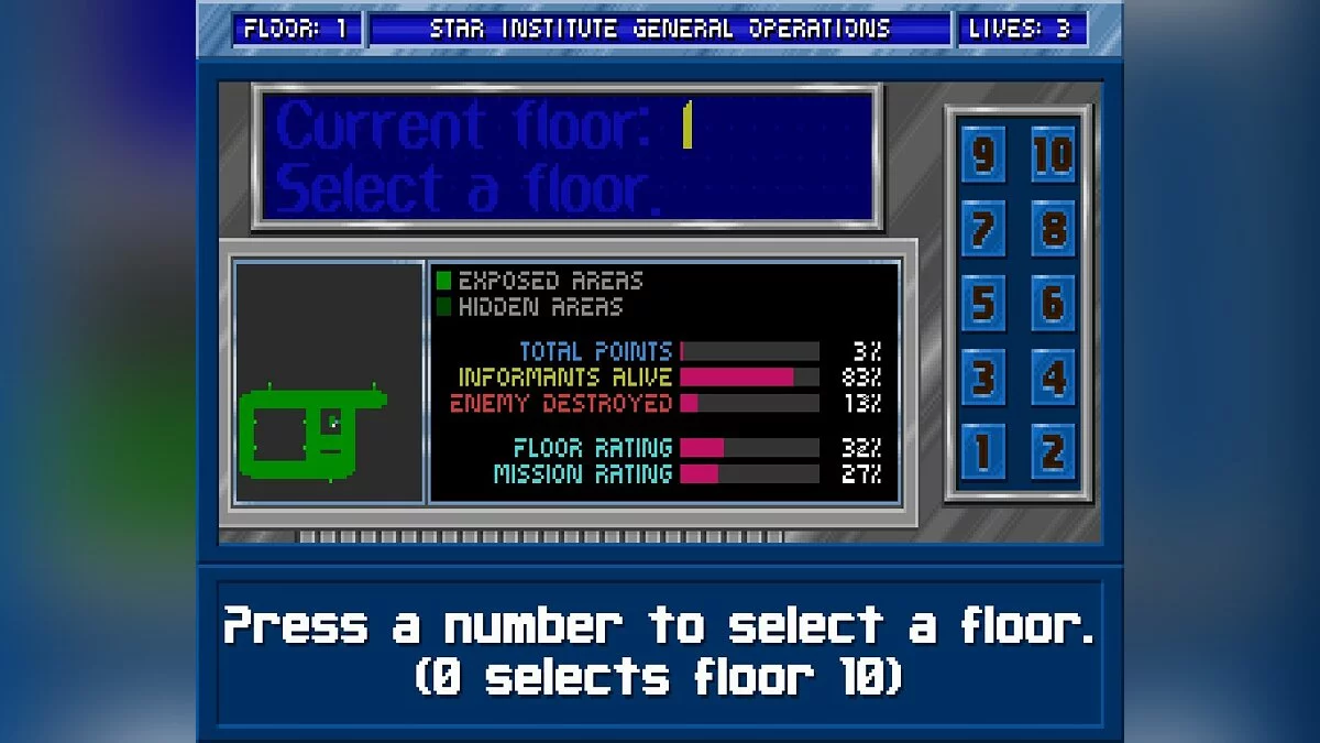 Скриншот из игры Blake Stone: Aliens of Gold - 25