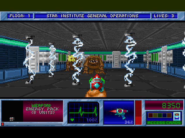 Скриншот из игры Blake Stone: Aliens of Gold - 41