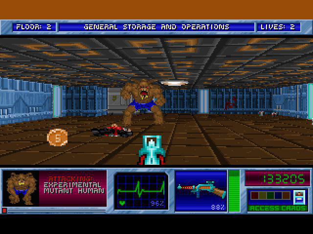 Скриншот из игры Blake Stone: Aliens of Gold - 44