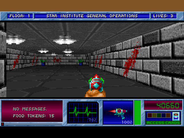 Скриншот из игры Blake Stone: Aliens of Gold - 22