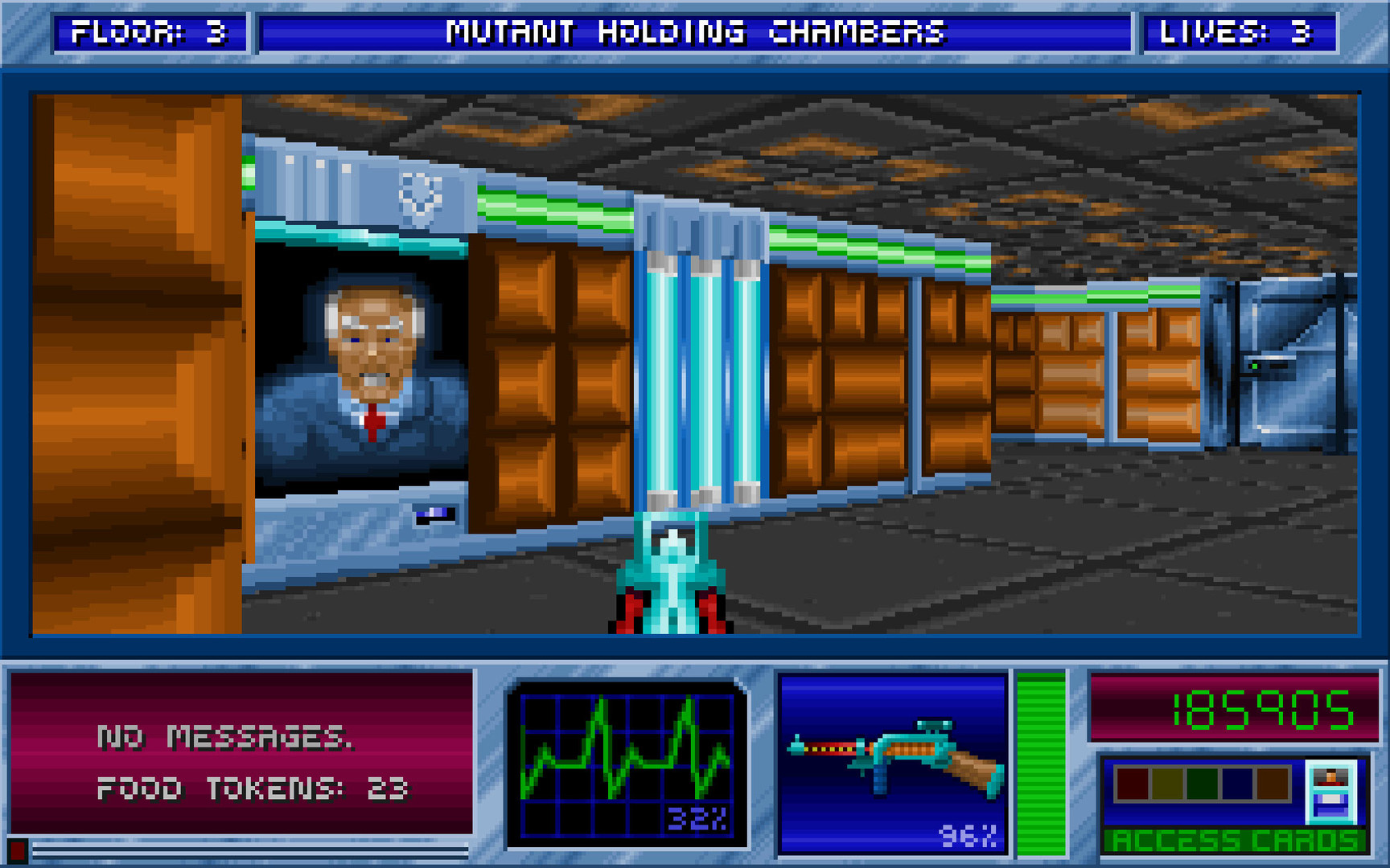 Скриншот из игры Blake Stone: Aliens of Gold - 27