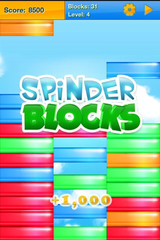 Скриншот из игры Spinder Blocks - 1