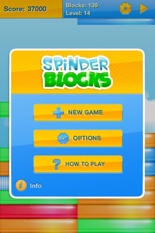 Скриншот из игры Spinder Blocks - 3