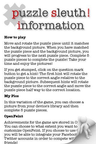 Скриншот из игры puzzle sleuth! - 4