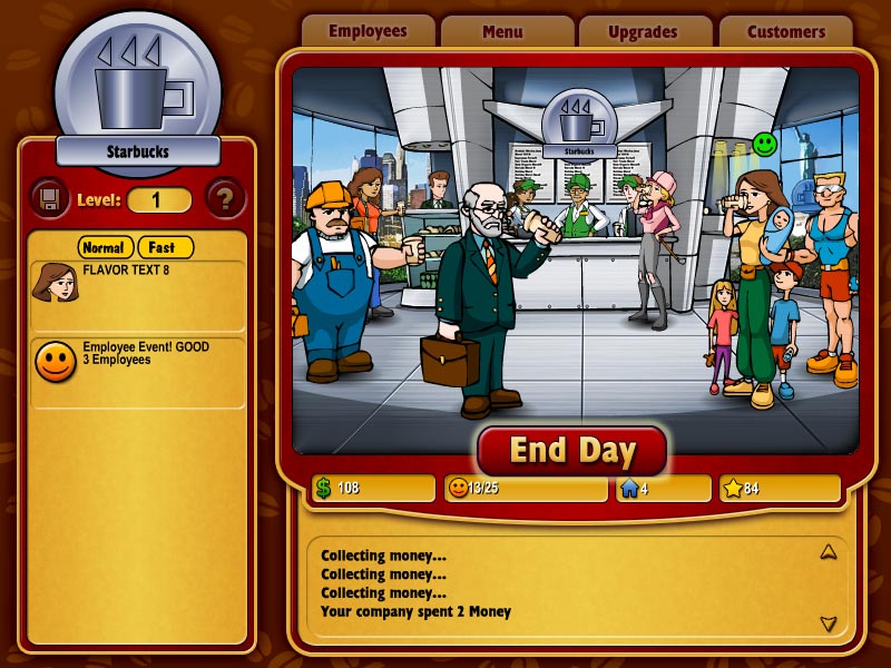 Скриншот из игры Coffee Tycoon - 16