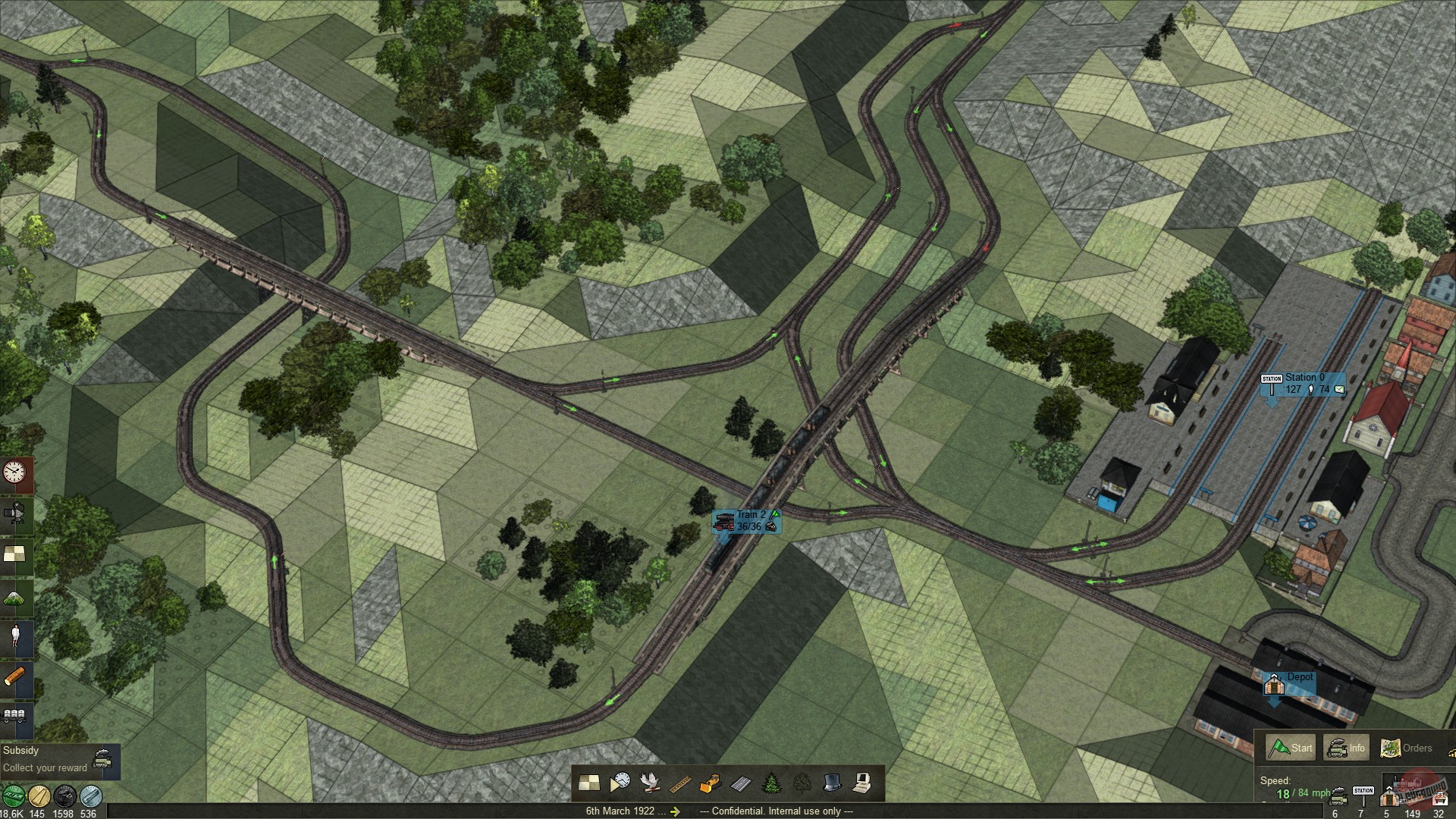 Скриншот из игры Mashinky - 2