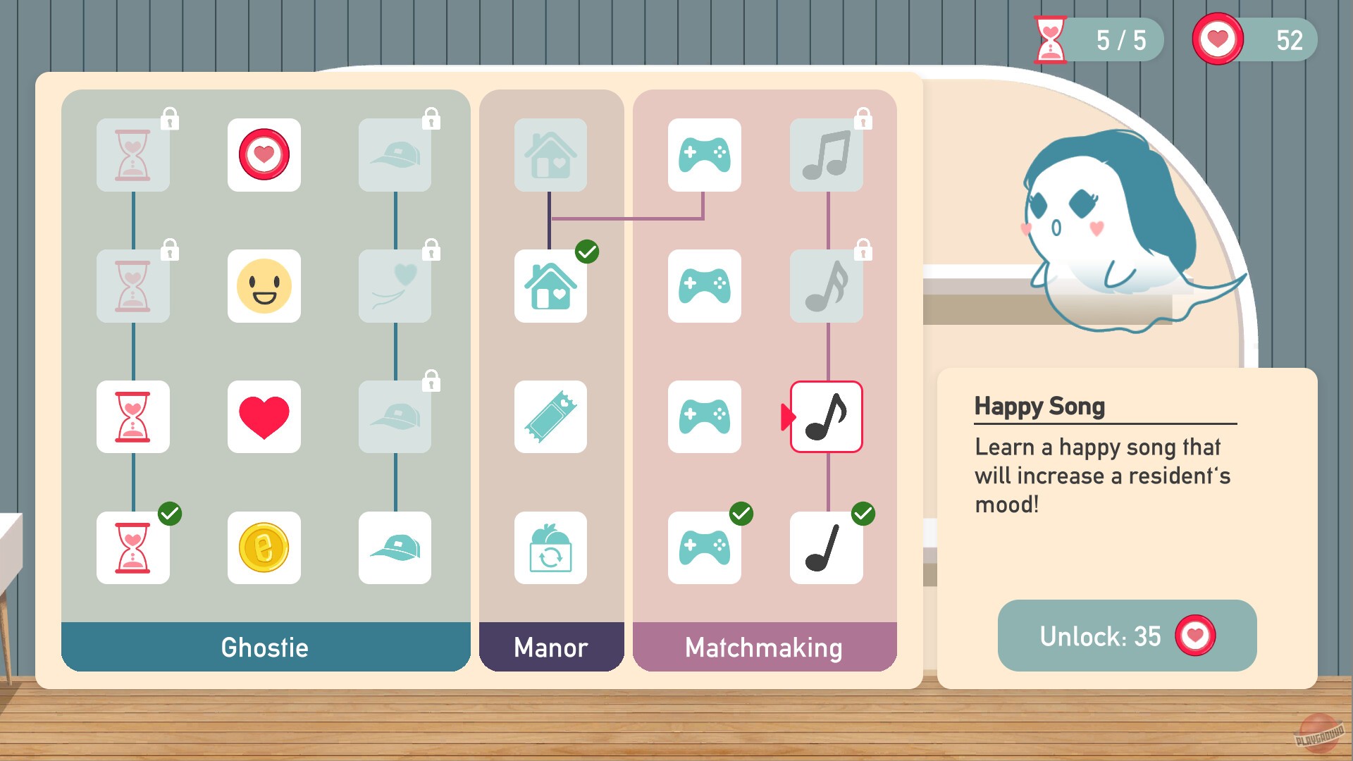 Скриншот из игры Love, Ghostie - 3