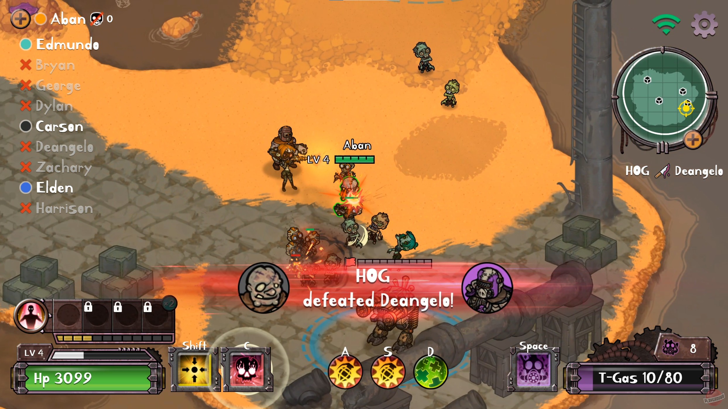 Скриншот из игры NecroLand: Undead Corps - 1