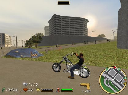 Скриншот из игры Outlaw Chopper - 8