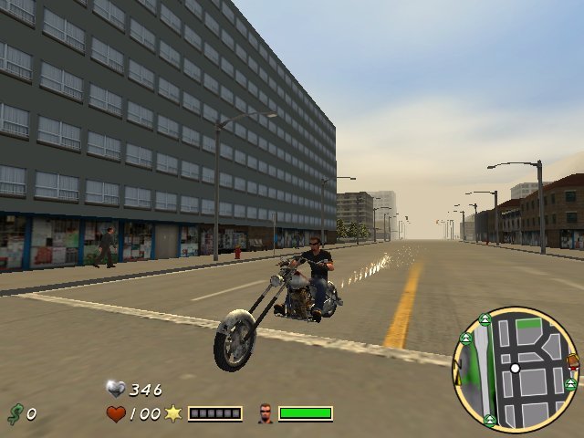 Скриншот из игры Outlaw Chopper - 2